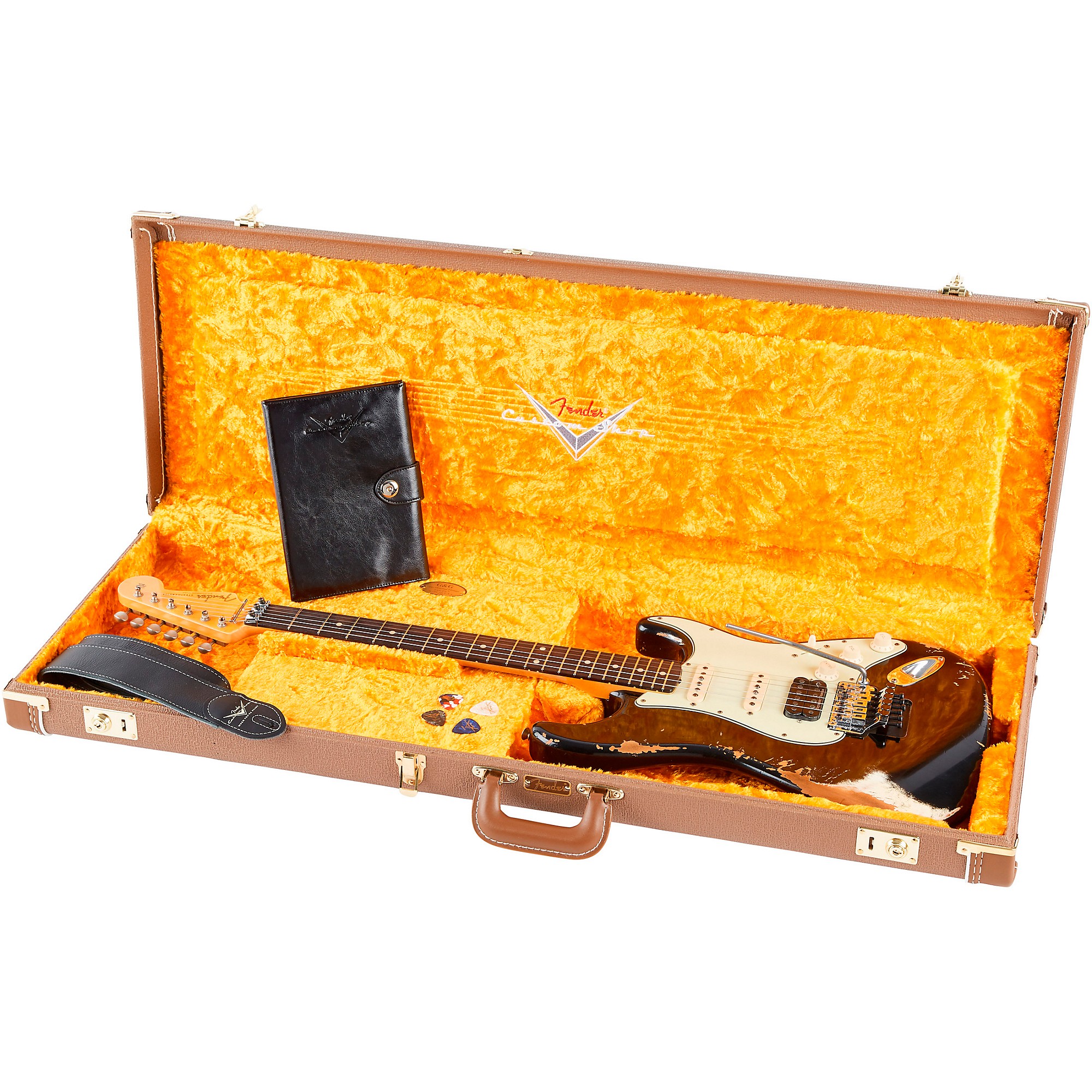 Platinum Fender Custom Shop 60 Stratocaster HSS Floyd Rose