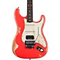Fender Custom Shop 60 Stratocaster HSS Floyd Rose Heavy Relic Rosewood Fingerboard Electric Guitar Fiesta Red thumbnail