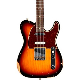 Fender Custom Shop Nashville Telecaster Custom Relic Rosewood Fingerboard Electric Guitar 3-Color Sunburst