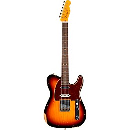 Fender Custom Shop Nashville Telecaster Custom Relic Rosewood Fingerboard Electric Guitar 3-Color Sunburst
