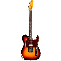 Fender Custom Shop Nashville Telecaster Custom Relic Rosewood Fingerboard Electric Guitar 3-Color Sunburst