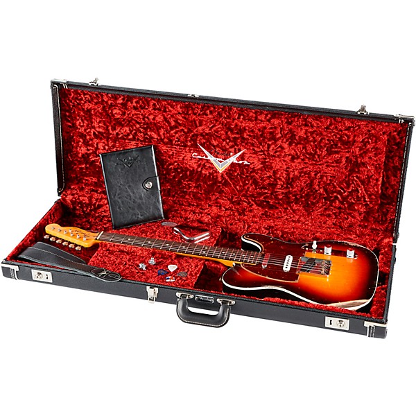 Fender Custom Shop Nashville Telecaster Custom Relic Rosewood Fingerboard Electric Guitar 3-Color Sunburst