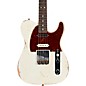 Fender Custom Shop Nashville Telecaster Custom Relic Rosewood Fingerboard Electric Guitar Aged Olympic White thumbnail