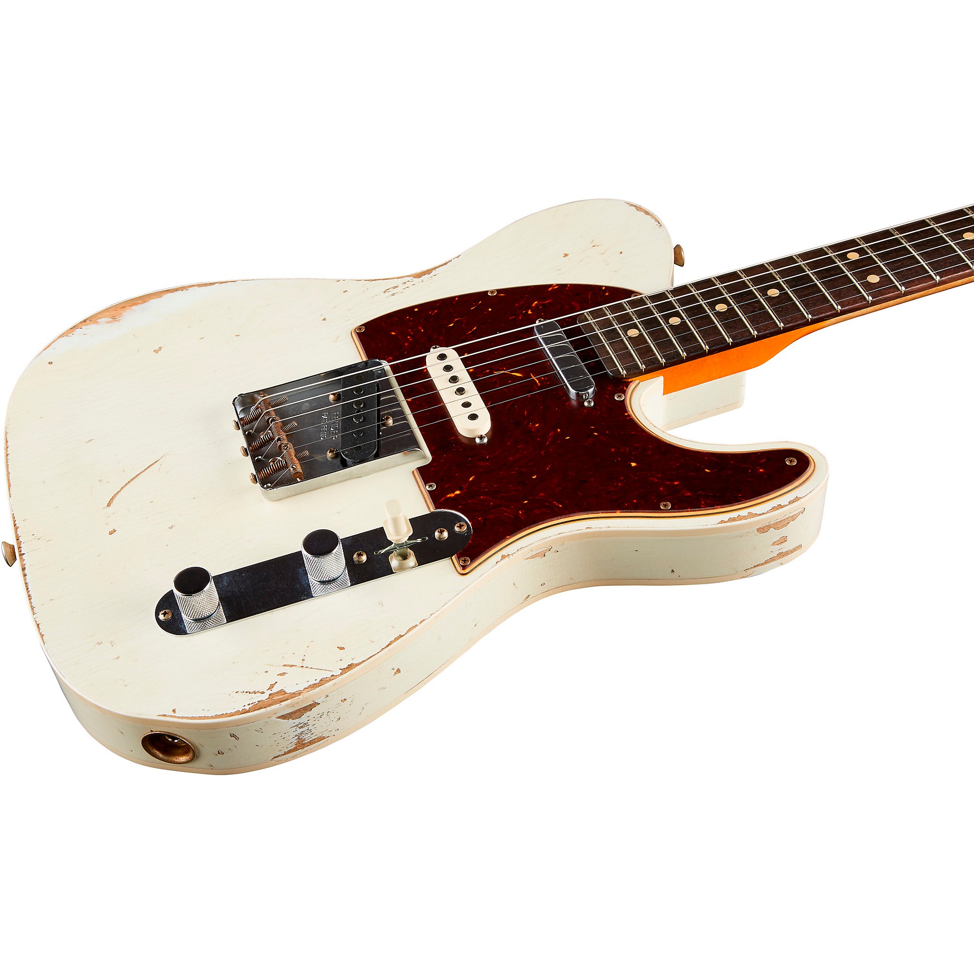 Fender Custom Shop Aged Olympic White | Guitar Center
