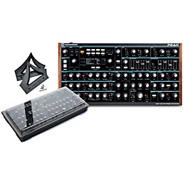 Novation Peak Desktop Synthesizer With Decksaver Cover and Stand