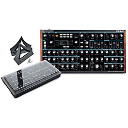 Novation Peak Desktop Synthesizer With Decksaver Cover and Stand