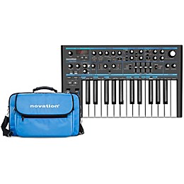 Novation Bass Station II Analog Synthesizer With Gig Bag