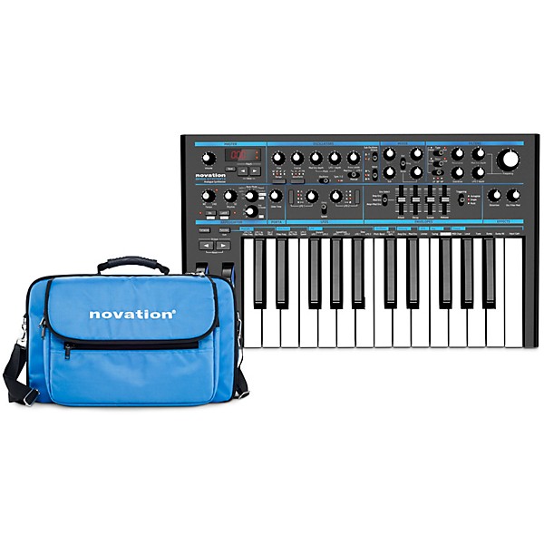 Novation Bass Station II Analog Synthesizer With Gig Bag | Guitar