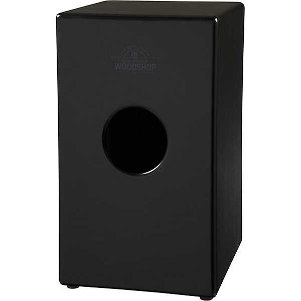 LP Woodshop Carbon Fiber Soundboard String Cajon Black