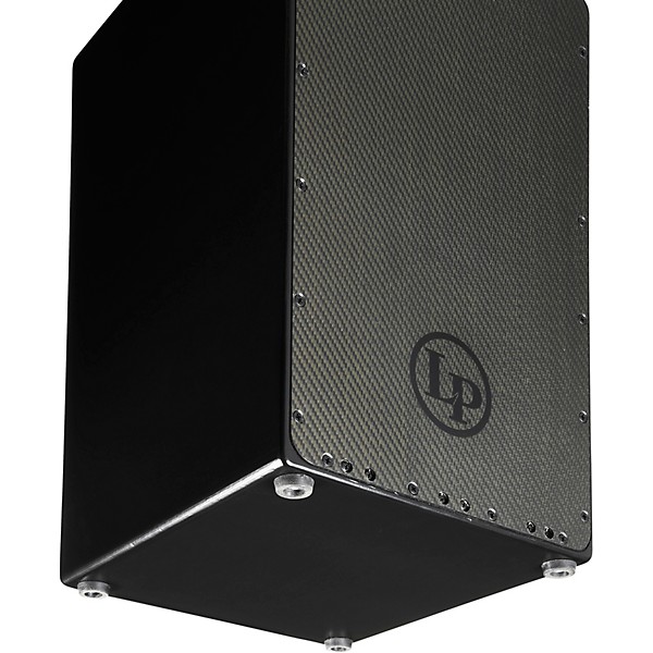 LP Woodshop Carbon Fiber Soundboard String Cajon Black | Guitar Center