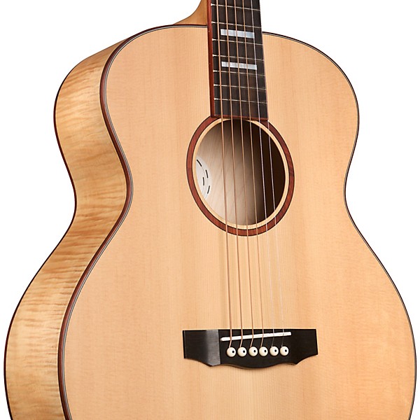 Guild Jumbo Junior Reserve Maple Acoustic-Electric Guitar Natural