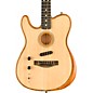 Fender Acoustasonic Telecaster Left-Handed Acoustic-Electric Guitar Natural thumbnail