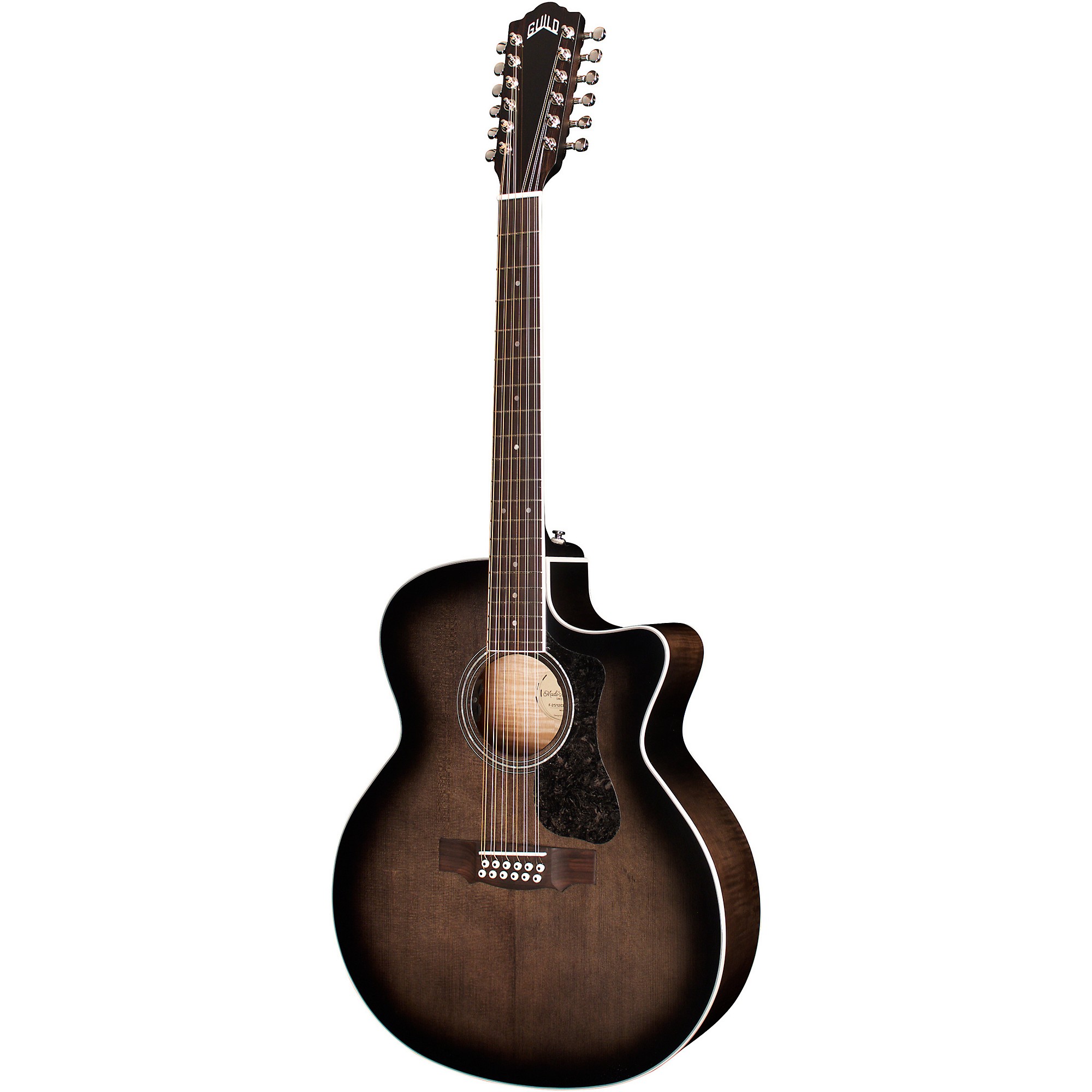 Open Box Guild F-2512CE Deluxe 12-String Cutaway Jumbo