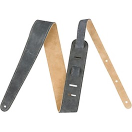 Fender Reversible Suede Strap Black and Grey 2 in. Fender Reversible Suede Strap Grey and Tan 2 in.