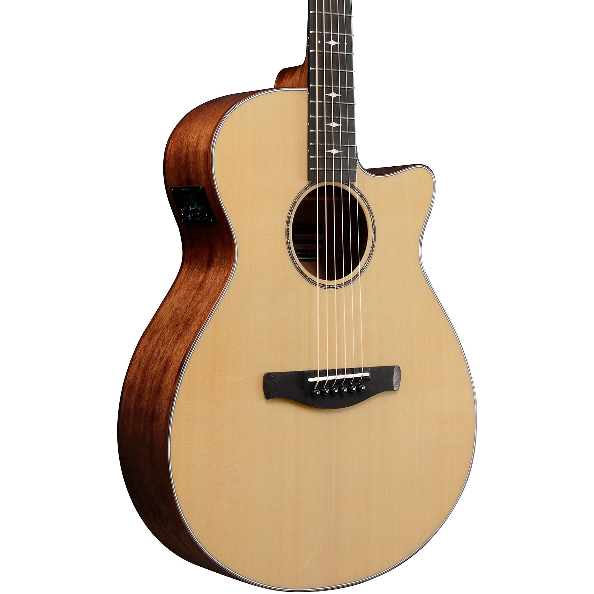 Ibanez AEG200 Solid Top Grand Concert Acoustic-Electric Guitar Low Gloss  Satin | Guitar Center