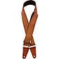 Fender Tooled Leather Guitar Strap Brown 2 in.