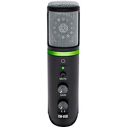 Mackie EM-USB USB Condenser Microphone Black
