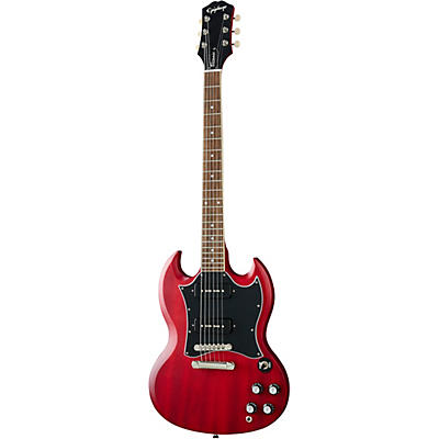 Epiphone Sg Classic Worn P-90S Electric Guitar Worn Cherry for sale