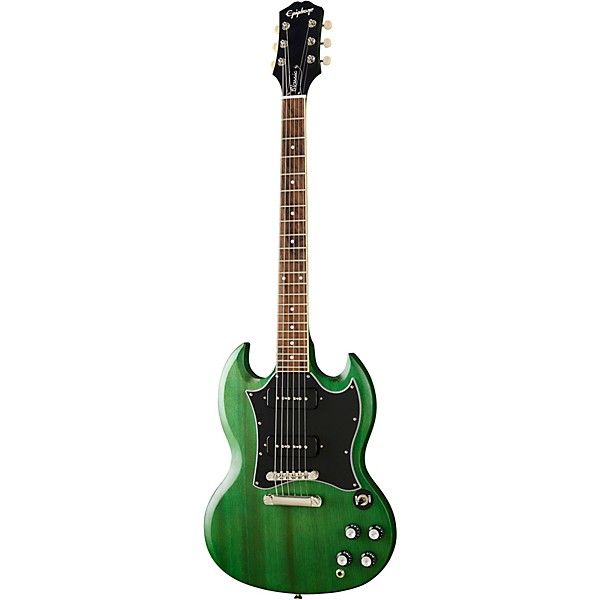 Epiphone SG Classic Worn P-90s Electric Guitar Inverness Green