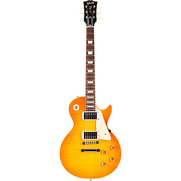 Gibson Custom '59 Les Paul Standard Figured Top "BOTB" Electric Guitar Lemon Drop