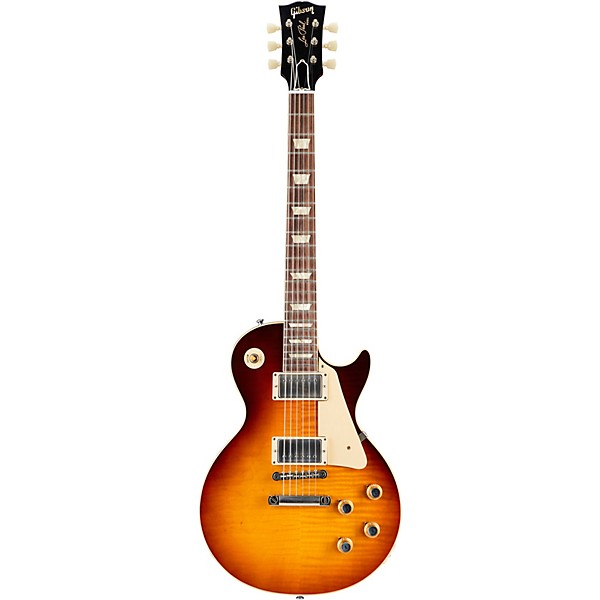 Gibson Custom 60th Anniversary 1960 Les Paul Standard V3 VOS Electric Guitar Washed Bourbon Burst