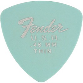 Fender 346 Dura-Tone Delrin Pick (12-Pack), Daphne Blue .46 mm 12 Pack