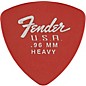 Fender 346 Dura-Tone Delrin Pick (12-Pack), Fiesta Red .96mm 12 Pack thumbnail