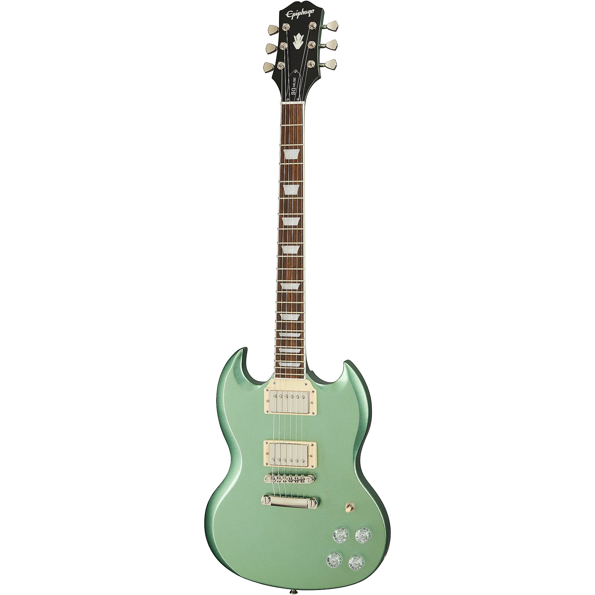Epiphone SG Muse　美品 Epiphone SG Muse Electric Guitar Wanderlust Green Metallic