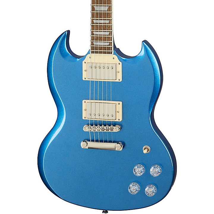 ギター Epiphone SG Muse Radio Blue llic Epiphone SG Muse Electric Guitar Radio Blue Metallic