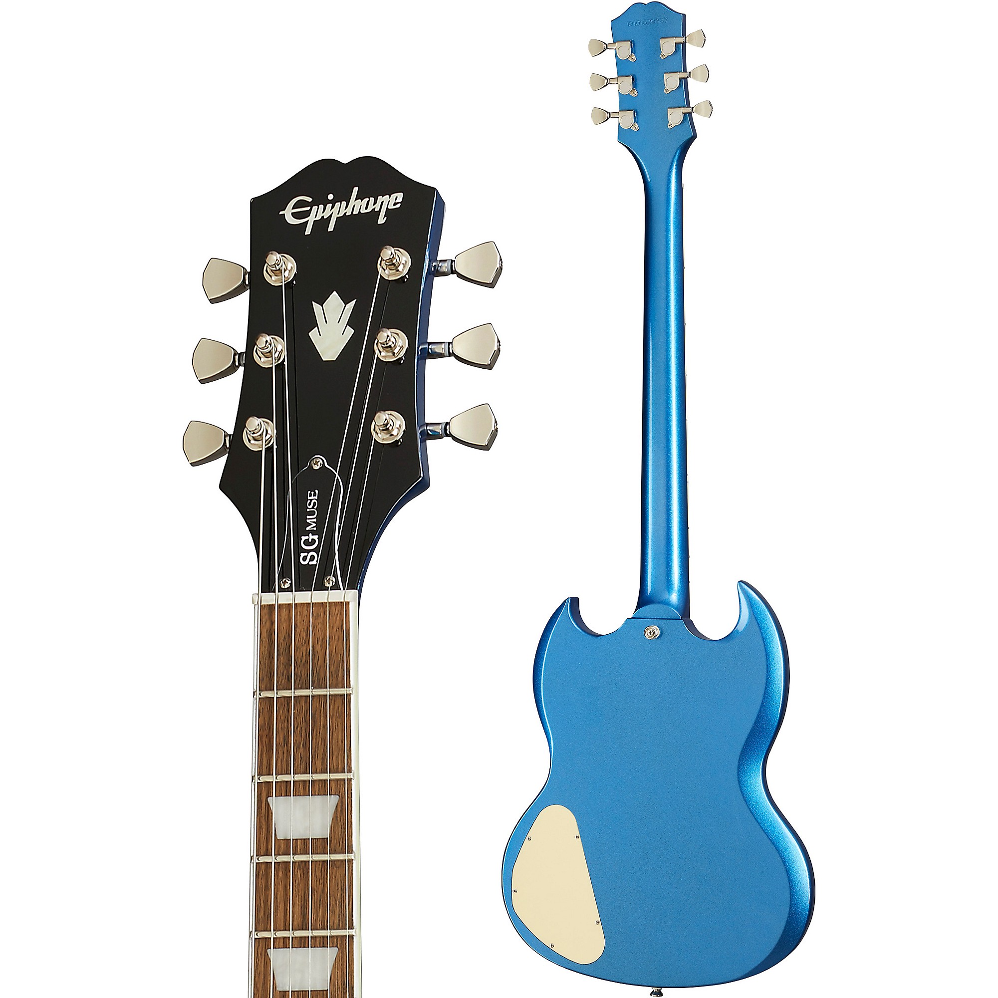 ギター Epiphone SG Muse Radio Blue llic Epiphone SG Muse Electric Guitar - Radio Blue Metallic
