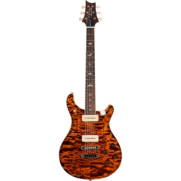 PRS Wood Library McCarty 594 Soapbar With a Brazilian Rosewood Fretboard Electric Guitar Yellow Tiger