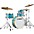 Yamaha Stage Custom Hip 4-Piece Shell Pack Matte Surf Green Yamaha Stage Custom Hip 4-Piece Shell Pack Matte Surf Green