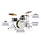 Yamaha Stage Custom Hip 4-Piece Shell Pack Raven Black