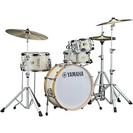 Yamaha Stage Custom Hip 4-Piece Shell Pack Classic White