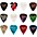 Fender 351 Shape Celluloid Medley Guitar Picks Medium 12 Pack Fender 351 Shape Celluloid Medley Guitar Picks Medium 12 Pack