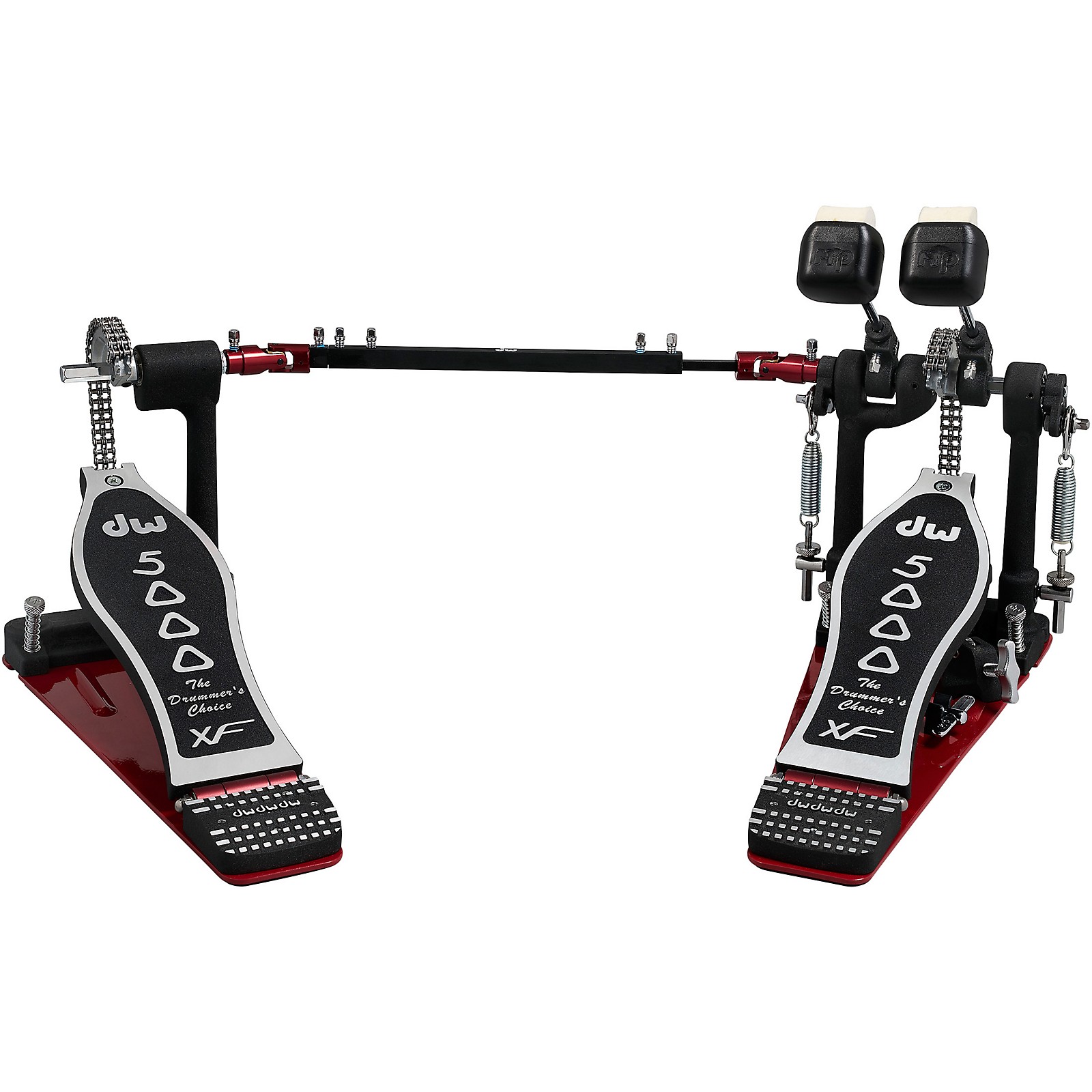 DW 5000 Series Accelerator Double Bass Drum Pedal With XF Extended