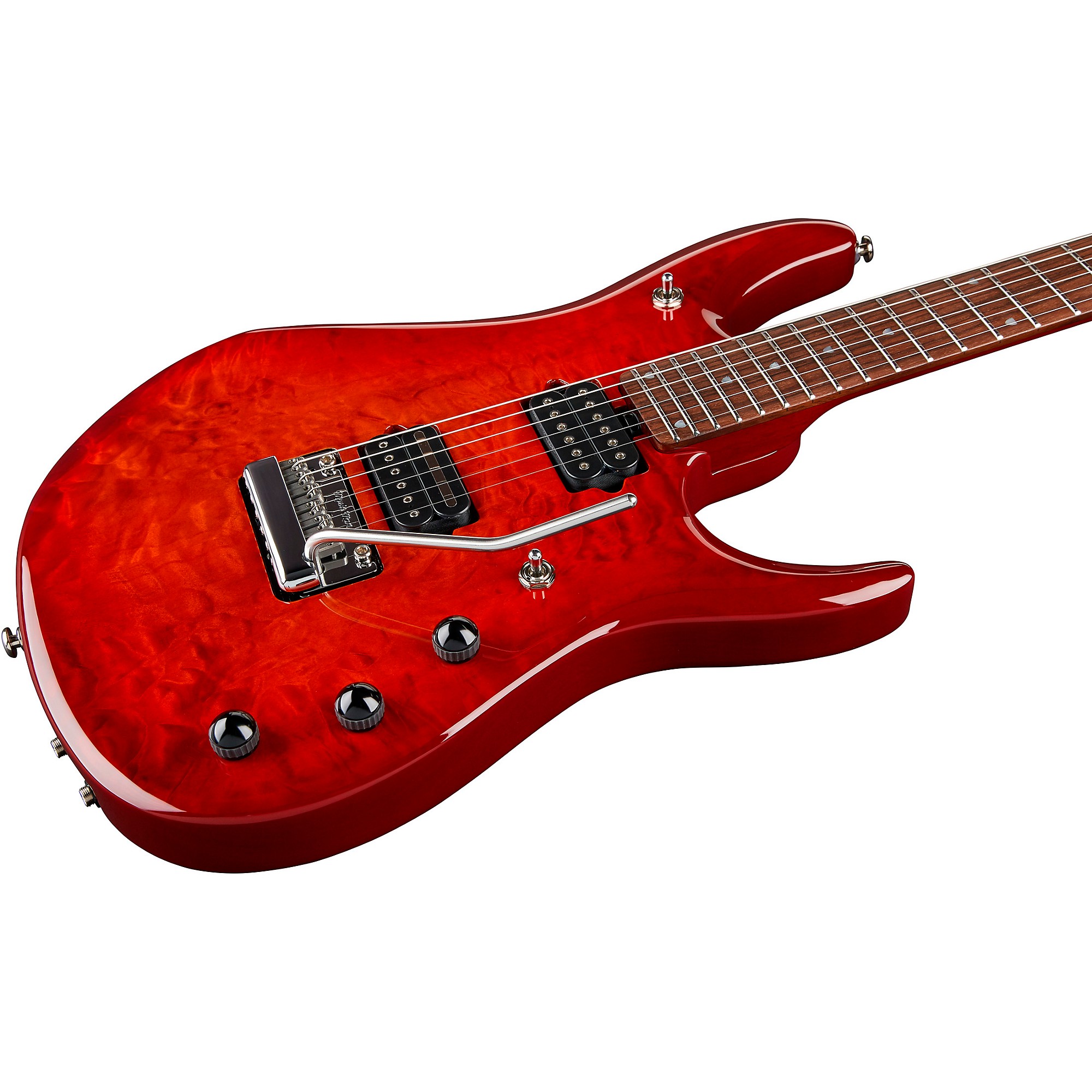 Platinum Ernie Ball Music Man John Petrucci JP6 Quilt Maple