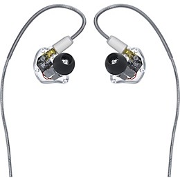 Mackie MP-460 In-Ear Monitors With Quad Balanced Armature Clear