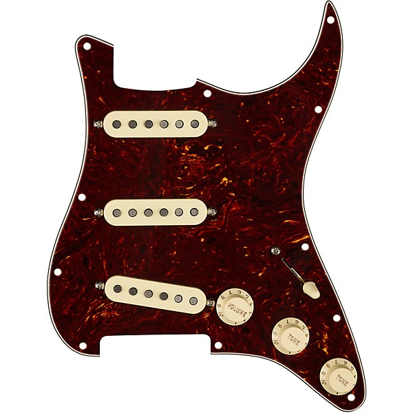 Open Box Fender Stratocaster SSS Fat '50s Pre-Wired Pickguard Level 1 Shell