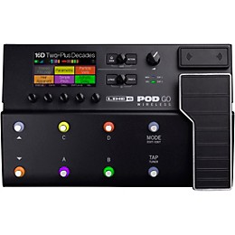 Open Box Line 6 POD Go Wireless Guitar Multi-Effects Processor Level 2 Black 194744648410