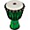 LP World Rope-Tuned Circle Djembe, 7 in. Green Marble LP World Rope-Tuned Circle Djembe, 7 in. Green Marble