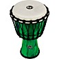 LP World Rope-Tuned Circle Djembe, 7 in. Green Marble thumbnail