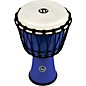 LP World Rope-Tuned Circle Djembe, 7 in. Blue thumbnail