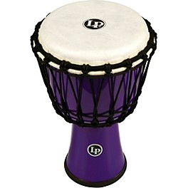 LP World Rope-Tuned Circle Djembe, 7 in. Orange Marble LP World Rope-Tuned Circle Djembe, 7 in. Purple