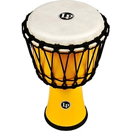 LP World Rope-Tuned Circle Djembe, 7 in. Orange Marble LP World Rope-Tuned Circle Djembe, 7 in. Yellow