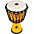 LP World Rope-Tuned Circle Djembe, 7 in. Orange Marble LP World Rope-Tuned Circle Djembe, 7 in. Yellow