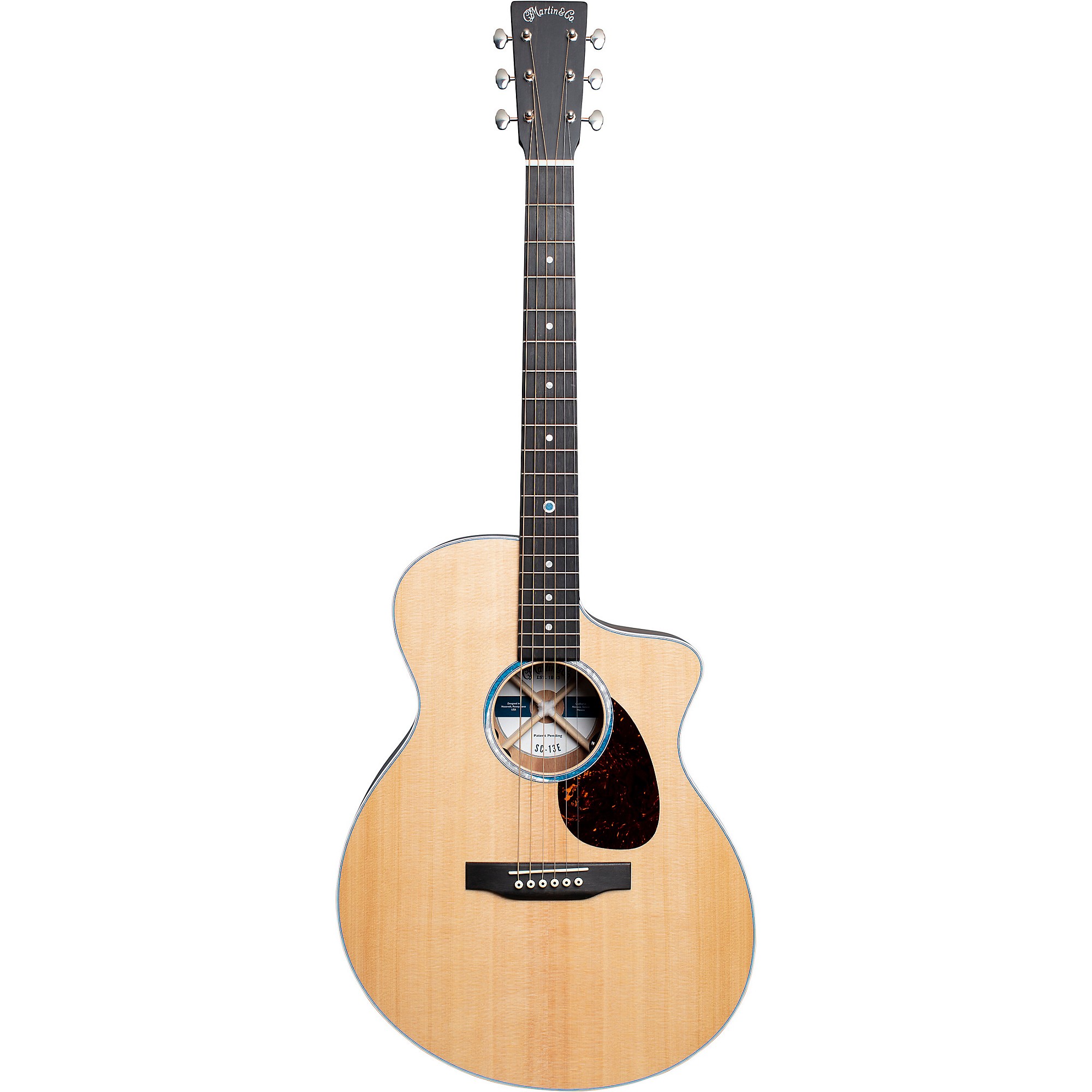 Martin SC-13E Acoustic-Electric Guitar Natural | Guitar Center