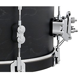 PDP by DW Concept Classic Snare Drum with Wood Hoops 14 x 6.5 in. Ebony/Ebony Hoops
