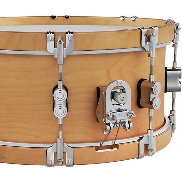 PDP by DW Concept Classic Snare Drum With Wood Hoops 14 x 6.5 in. Natural/Natural Hoops