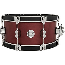 PDP by DW Concept Classic Snare Dru... PDP by DW Concept Classic Snare Drum With Wood Hoops 14 x 6.5 in. Ox Blood/Ebony Hoops